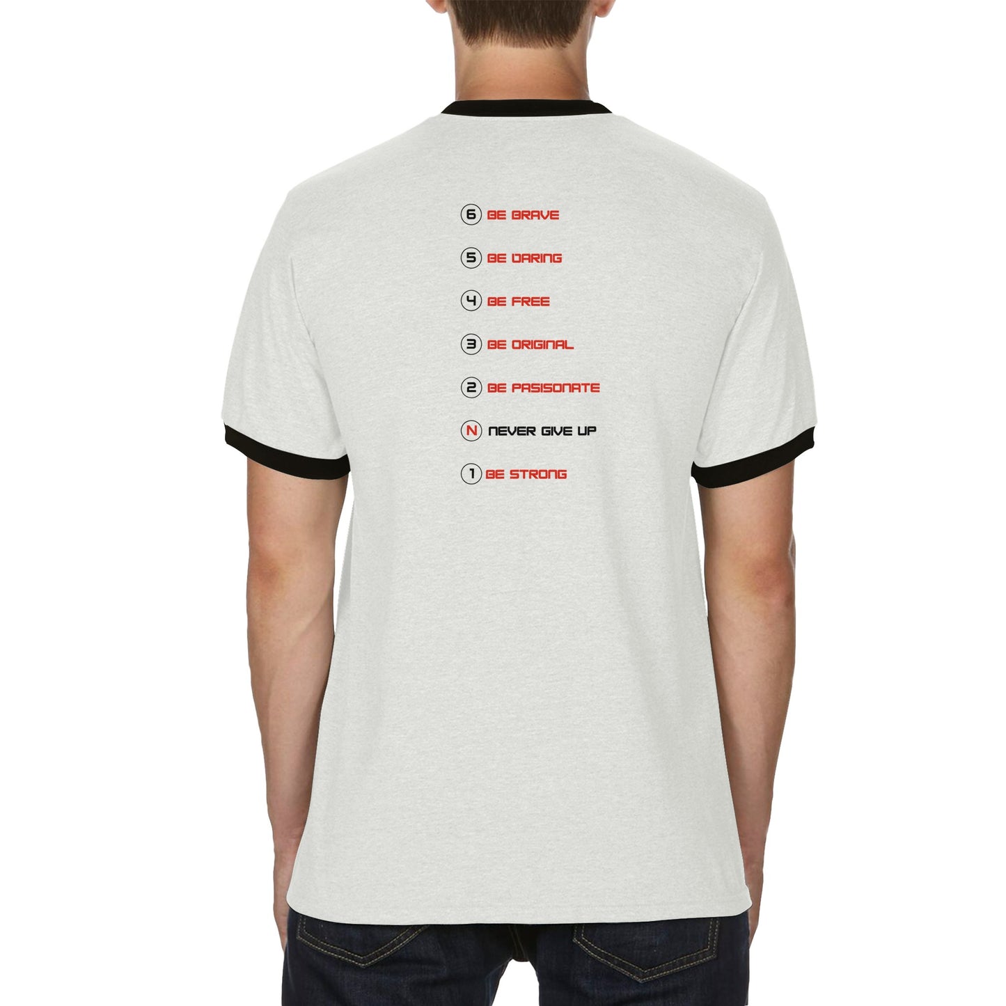 AENGEL Unisex Ringer T-shirt_ Design 03