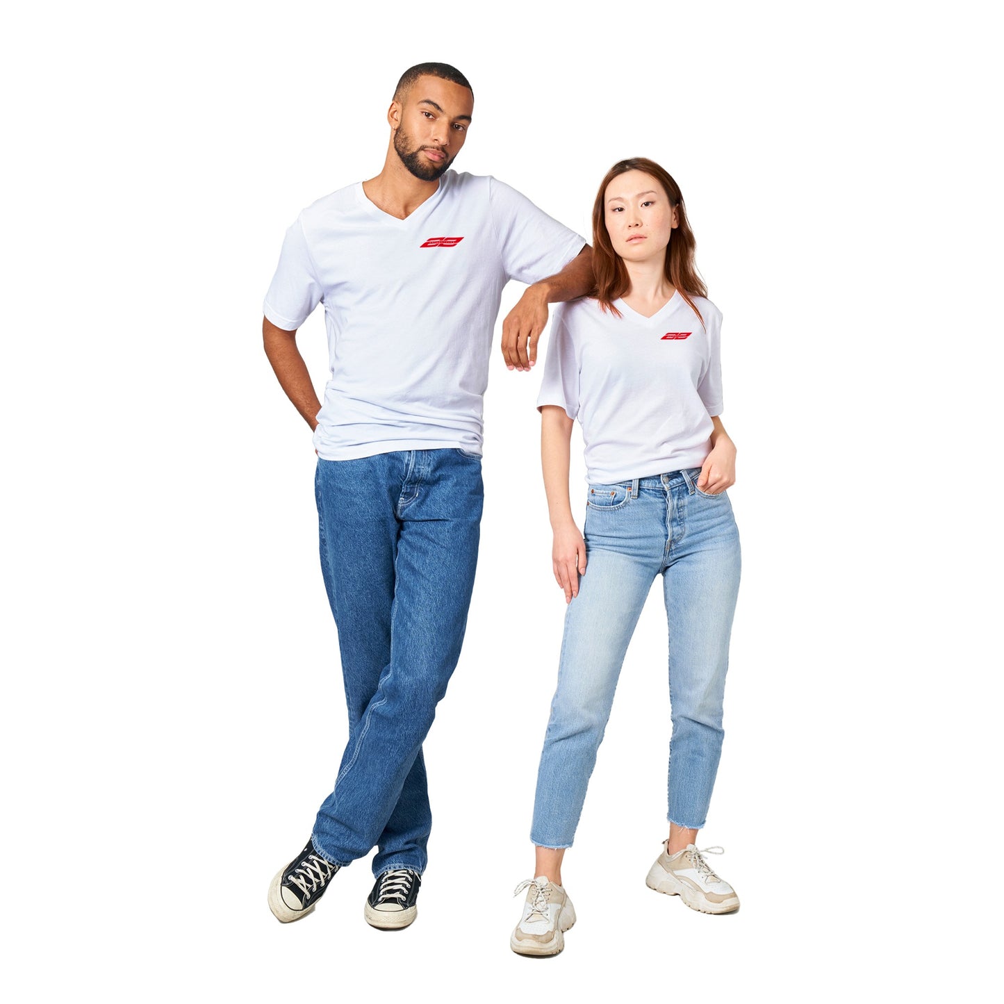 AENGEL Premium Unisex V-Neck T-shirt_Design 02